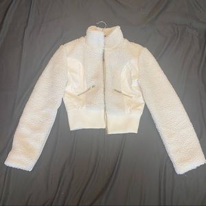 Dolls Kill - I Am Gia teddy/faux leather jacket